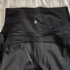 Lululemon leggings long with mesh detail on the sides 31” long